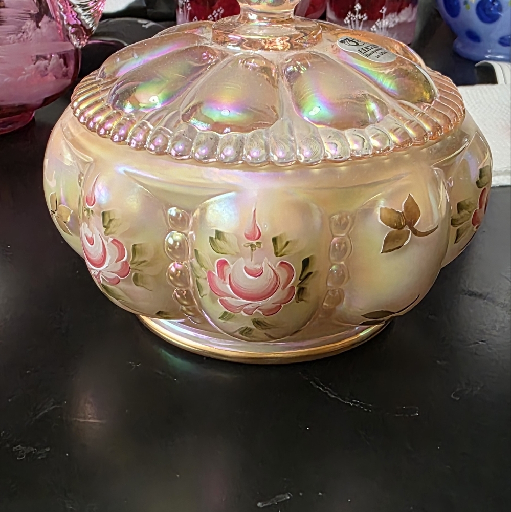 Fenton Charleton collection powder jar - Picture 2 of 6